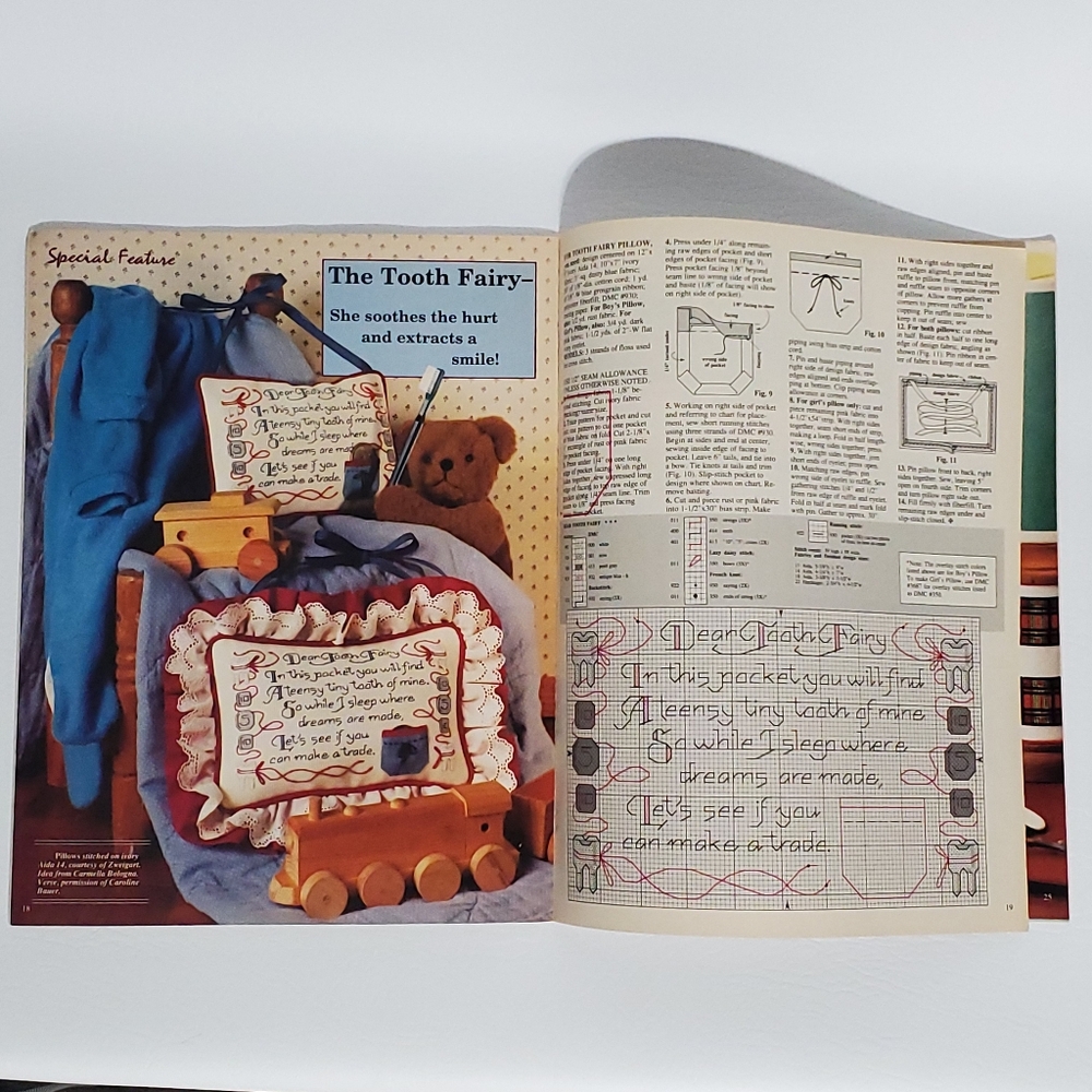 Cross Stitch & Country Crafts Magazine May/June 1989 - Picture 3 of 3